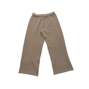 St John Sport Women's Cream Santana Knit Wide Leg Pants Sz P Heavyweight Wool